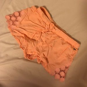 Salmon Colored Shorts